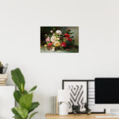 Een Bouquet van Rozen Poster (Thuiskantoor)
