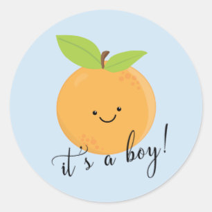 Een boys voor een kleine snee ronde sticker