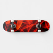 Een brandend skateboard (Horizontaal)