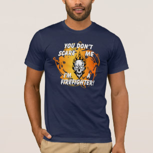 Een brandweerdienst t-shirt