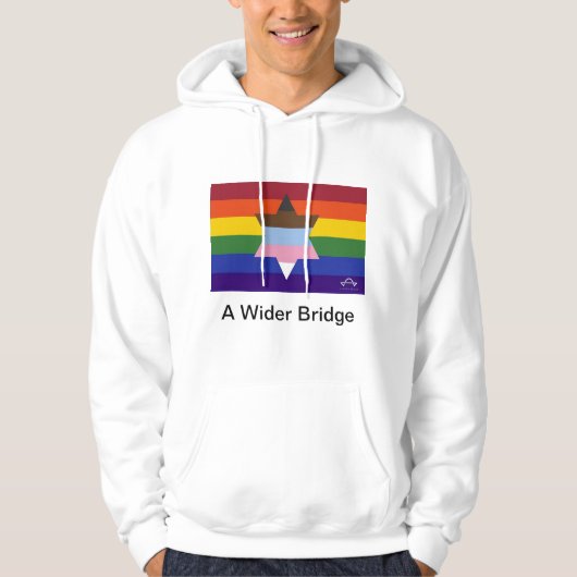 Een breder Brug Vlag Sweatshirt (Voorkant)
