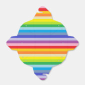 Een bredere spectrumregenboogstrips bedankdoosjes (Uitgevouwen)