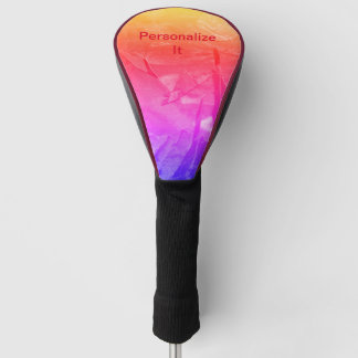Een breed scala aan onderwerpen en design en deze golfheadcover