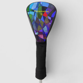 Een breed scala aan onderwerpen en design en dit golfheadcover