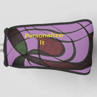 Een breed scala aan onderwerpen en design en dit golfheadcover