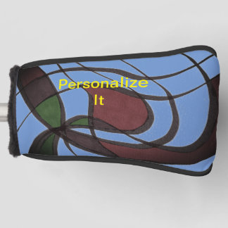 Een breed scala aan onderwerpen en design en dit golfheadcover