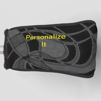 Een breed scala aan onderwerpen en design en dit golfheadcover