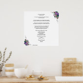 Een brief van een vriend. Tweede deel... Poster (Keuken)