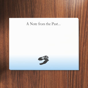 Een briefje uit het verleden - T. rex dinosaurus p Post-it® Notes