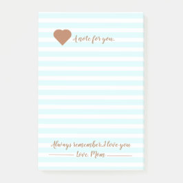 Een briefje voor je van mama post-it® notes