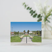 Een briefkaart van normale grootte (Staand voorkant)