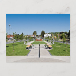 Een briefkaart van normale grootte