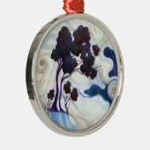 Eén Bright Night Metalen Ornament (Rechts)