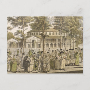 Een bril in Ranelagh Gardens, met de Rotunda Briefkaart