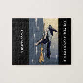 Een broompuzzel. Aangepaste naam. Legpuzzel (Horizontaal)