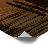 Een brug in Amsterdam Poster (Hoek)