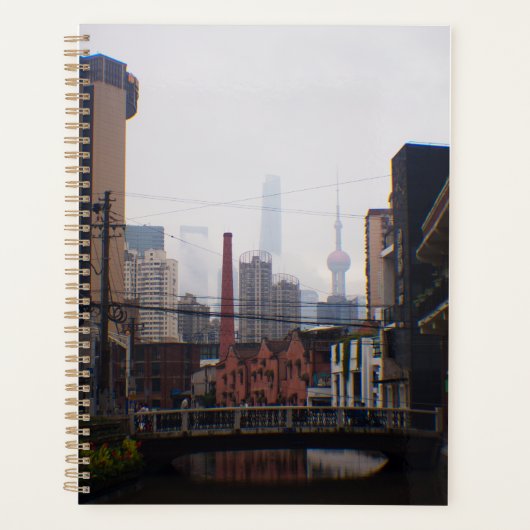 Een brug in Shanghai Planner (Voorkant)