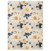 Een bruiloft bloemenserie ontwerp 2 klembord (Achterkant)