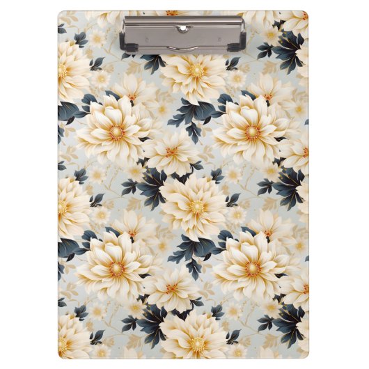 Een bruiloft bloemenserie ontwerp 2 klembord (Voorkant)