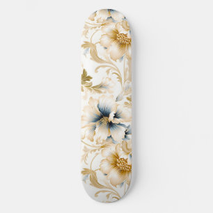 Een bruiloft bloemenserie ontwerp 3 skateboard