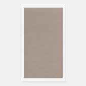 Een bruine muur met een servet (Voorkant)