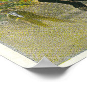 Een Bucking Bronco bij de jaarlijkse Salinas Rodeo Poster (Hoek)