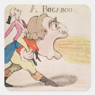 Een Bugaboo!!! Vierkante Sticker