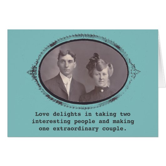 Een buitengewoon koppel  foto (Voorkant Horizontaal)