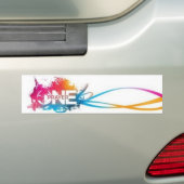 Eén Bumpersticker gebeden (Op auto)