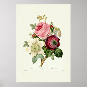 Een bundel bloemen poster