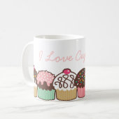 Een bundel Cupcakes Mok (Voorkant links)