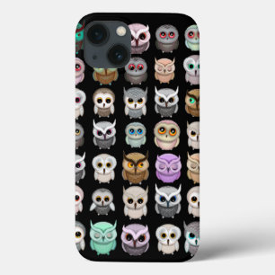 Een bundel van Cute Owls Design iPhone 13 Hoesje