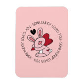 Een Bunny houdt van je Magneet (Verticaal)