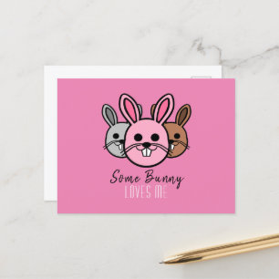 Een Bunny houdt van me Briefkaart
