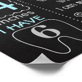 Een Bunny verandert een paasdag Poster (Hoek)