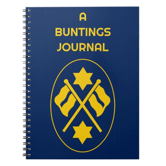 Een Buntings Journal Notitieboek (Voorkant)