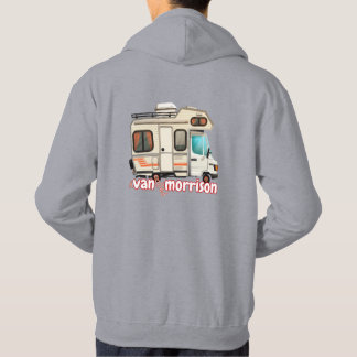 Een busje genaamd Morrison. Camping en Surfer Unis Hoodie