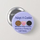 Een Button Cookie aannemen (Voorkant /achterkant)