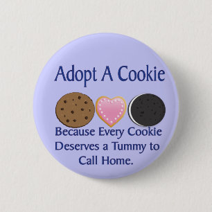 Een Button Cookie aannemen