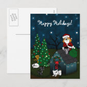 'Een Caboodle Christmas' Feestdagenkaart (Voorkant / Achterkant)