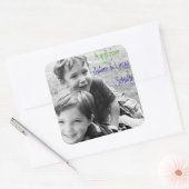 EEN CADEAU VAN MIJ! Aangepaste Gift Label stickers (Envelop)