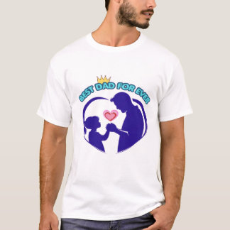 Een cadeau voor de beste vader ter wereld, t-shirt
