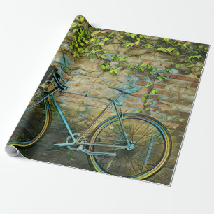 Een cadeau voor een mountainbiking cadeaupapier