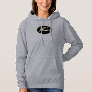 Een cadeau voor een sterke vrouw! Grey Hoodie