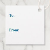 Een cadeau voor jou | Baby shower met honkbalthema Bedankjes Labels (Achterkant)