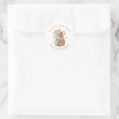 Een Cadeau Voor Jou Muizen Knuffel Ronde Sticker (Tas)
