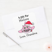 Een cadeau voor persoonlijke cadeautjes Labels (Envelop)