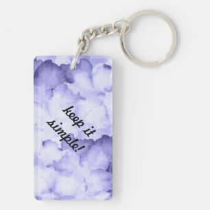 Een cadeaubon voor leden sleutelhanger "hou het ee