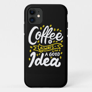 Een cadeaukoffie op de geboorte is altijd een goed iPhone 11 hoesje