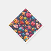 Een cadeaureel servet (Hoek)